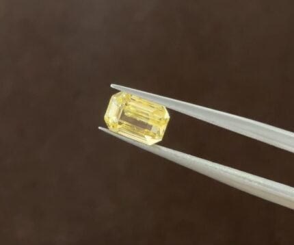 3ct unheated yellow sapphire