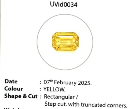 LAB CERTIFICATE