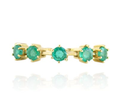EMERALD RING IN 18K GOLD