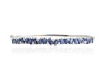 18K NATURAL SAPPHIRE BANGLE