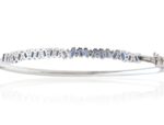 18K NATURAL SAPPHIRE BANGLE